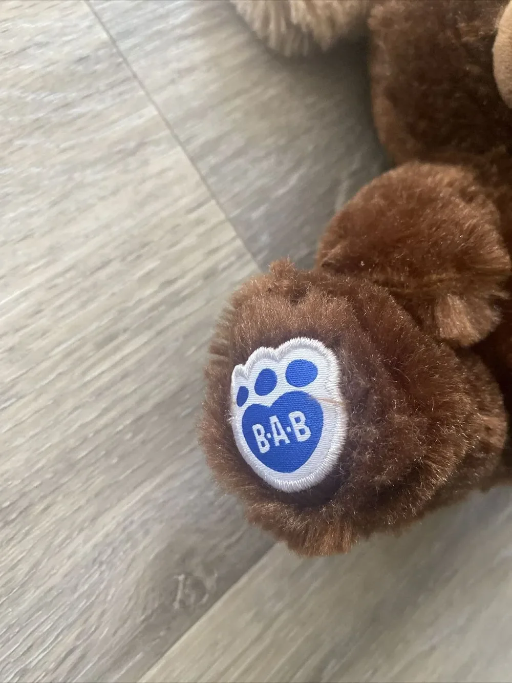 Build A Bear Brown Puppy Dog Blue Eyes Plush Stuffed Animal Toy 7